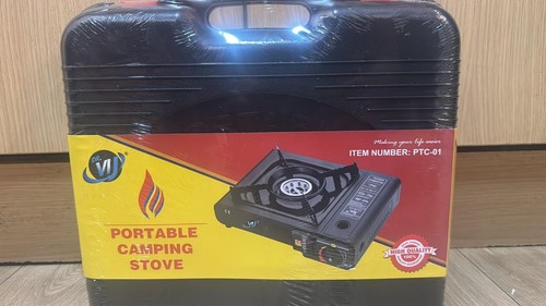Portable camping stove - camping, case