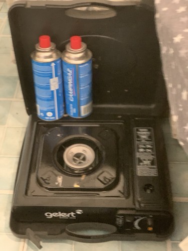Portable camping gas cooker - portable,