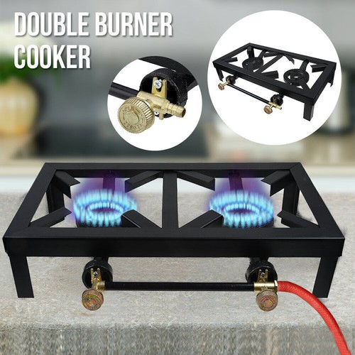 Camping stove double burner - camping,