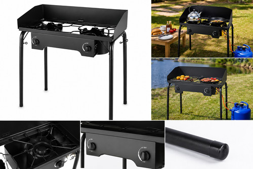 Portable camping gas cooker - portable,