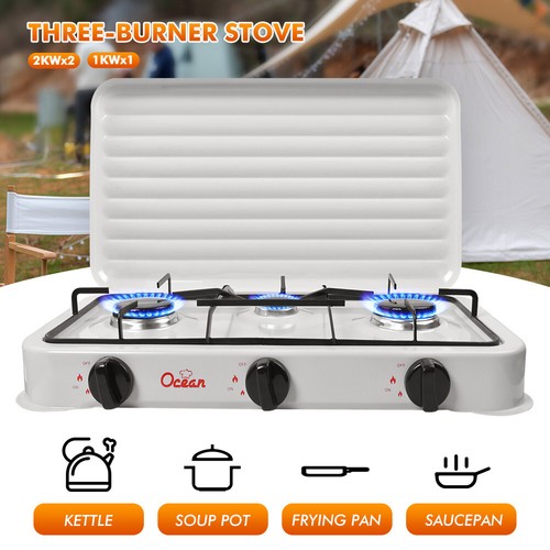 Portable gas stove burner - portable, 3