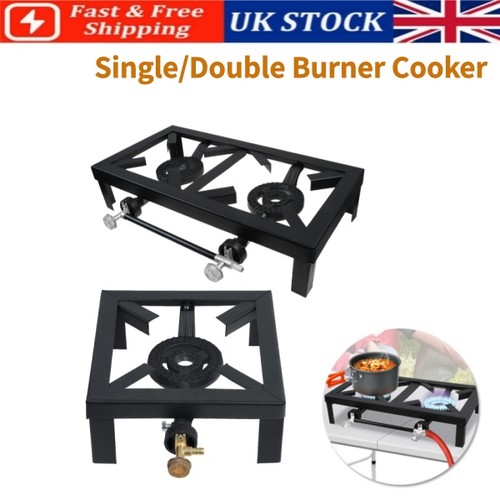 Propane lpg gas double burner - lpg,