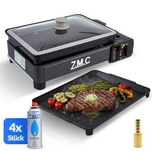 Zmc 2in1 gas bbq - gas,