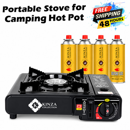 Butane gas portable stove - gas,
