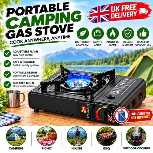 Portable camping gas - gas, stove