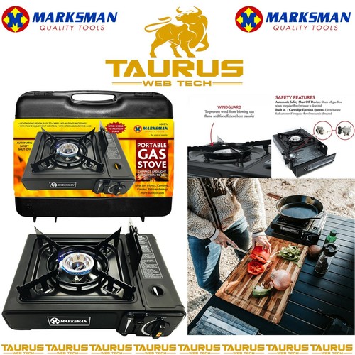 Marksman portable gas cooker - marksman,