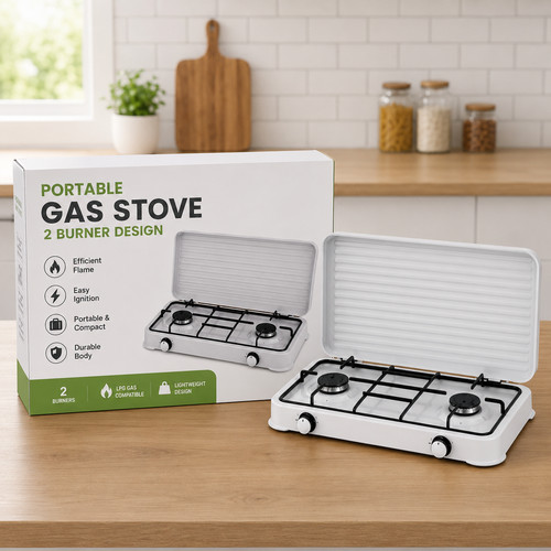 Portable burner gas - gas, stove