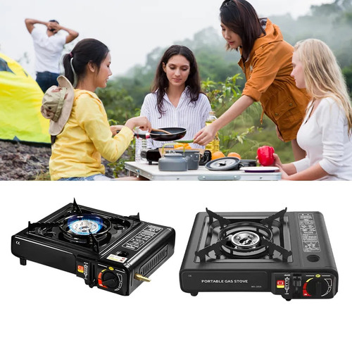 Portable camping stove butane - stove,